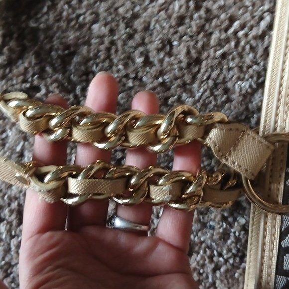 DKNY large monogram 2 way purse - Picture 5 of 16